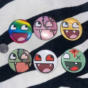 Scene Epic Face Button Pins 2.25in
